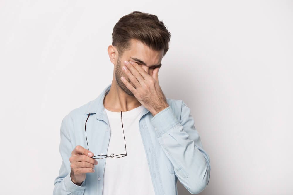 irritations in the eyes